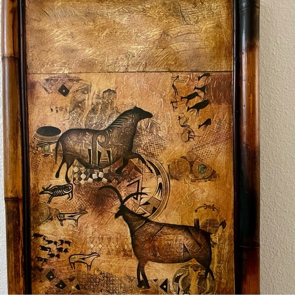 Rustic Brown Wall Art Decor 14/36 inches - Picture 3 of 14